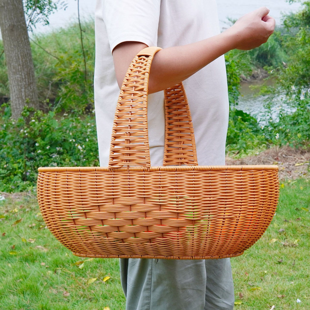 Large Woven Garden Picnic Basket Kalsten