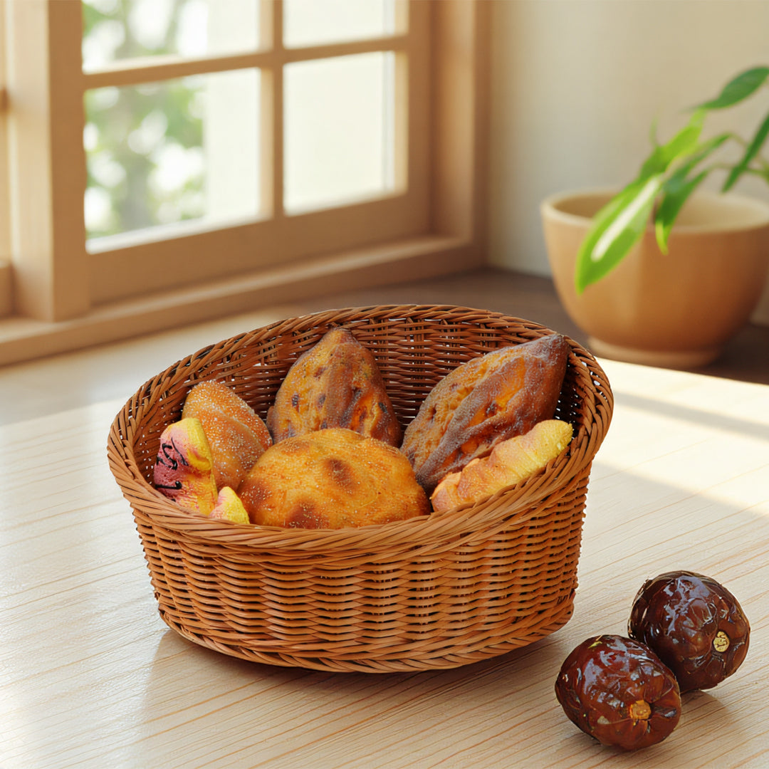 Ladies oval basket made of high-quality willow material Kalsten