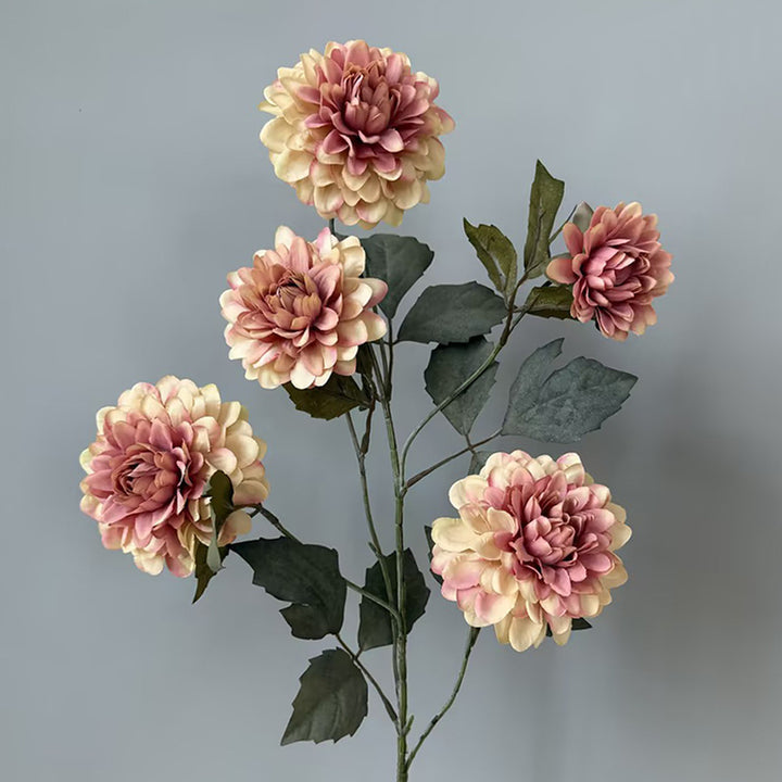 Elegant Artificial Dahlia Bouquet