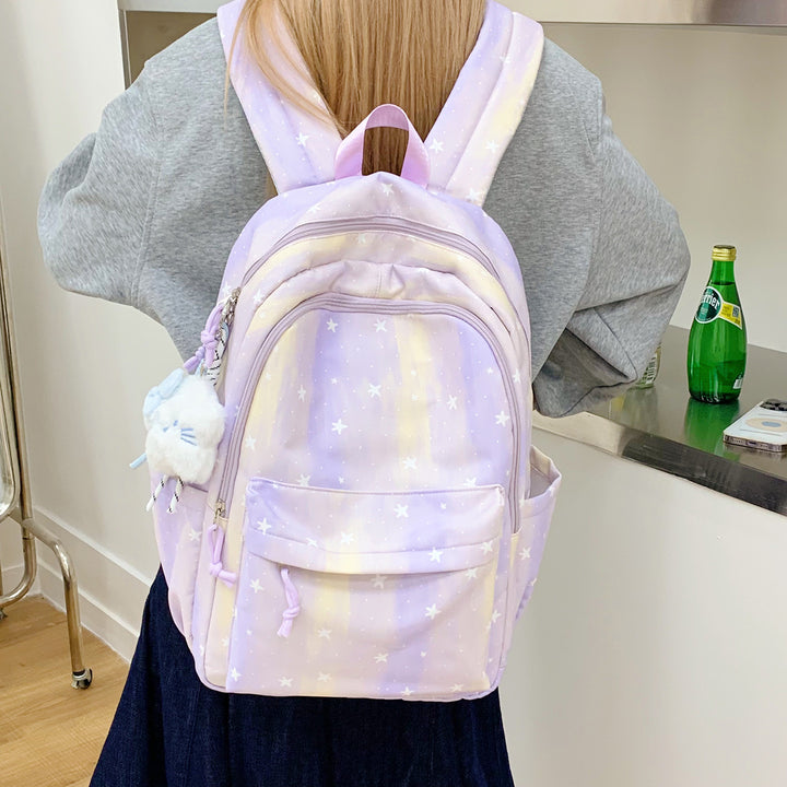 Decorative Star-Patterned Backpack Kalsten 1791205991