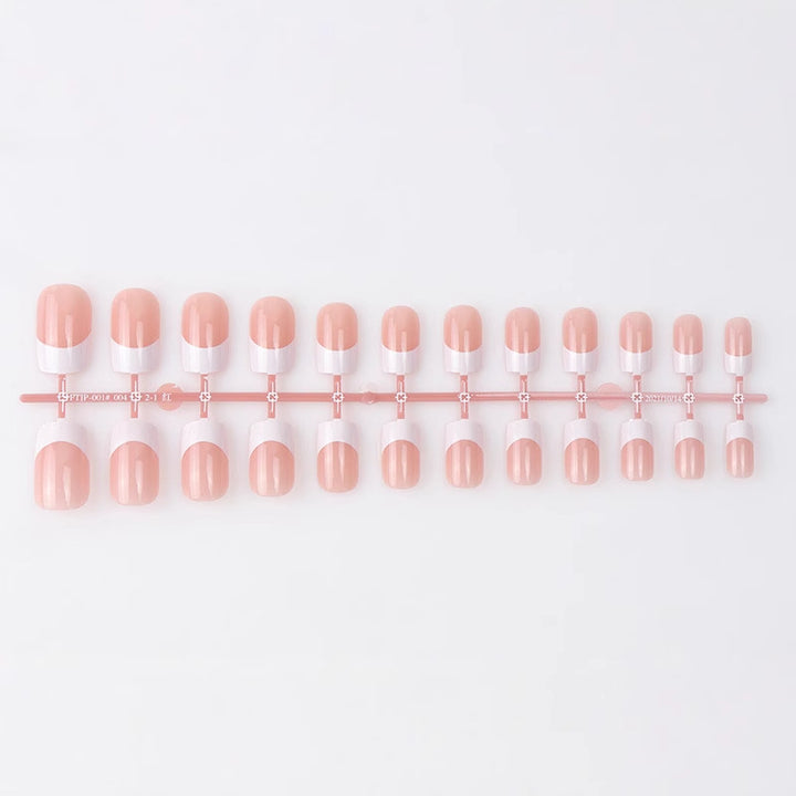 Glossy Natural-Shape Press-On Nails Kalsten