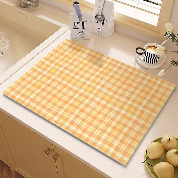 Plaid Kitchen Table Mat