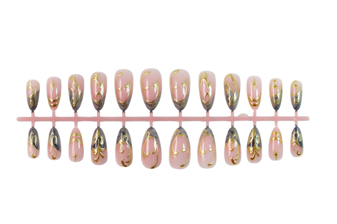 Nail art set in elegant, artistic design Kalsten