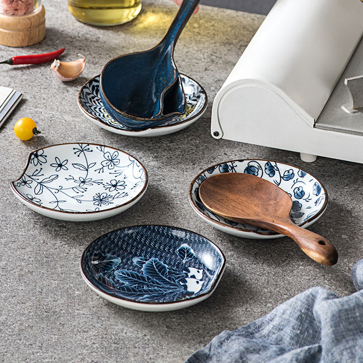 Decorative Snack Plate Set