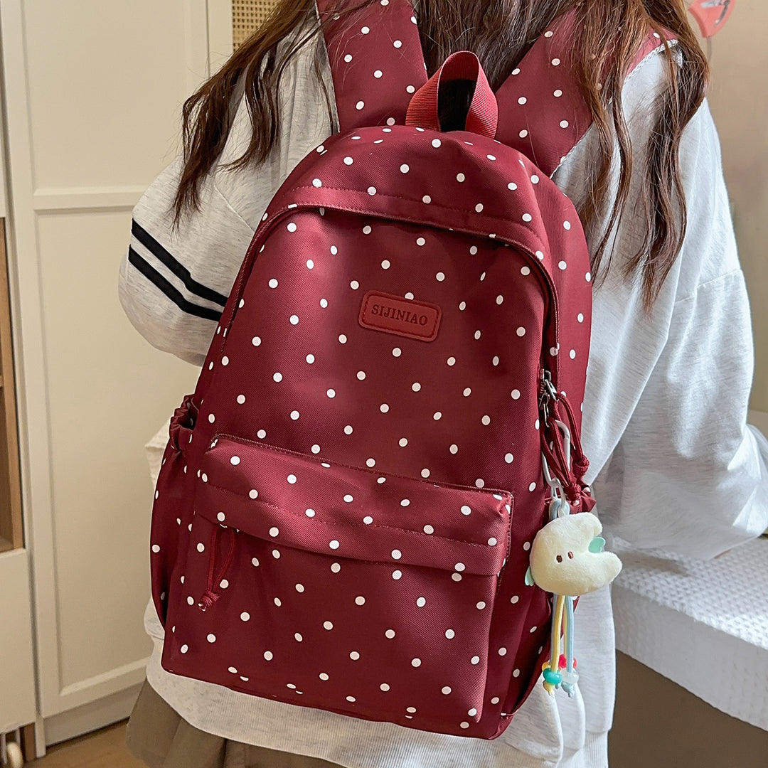 Stylish Polka Dot Backpack Kalsten 1791205577