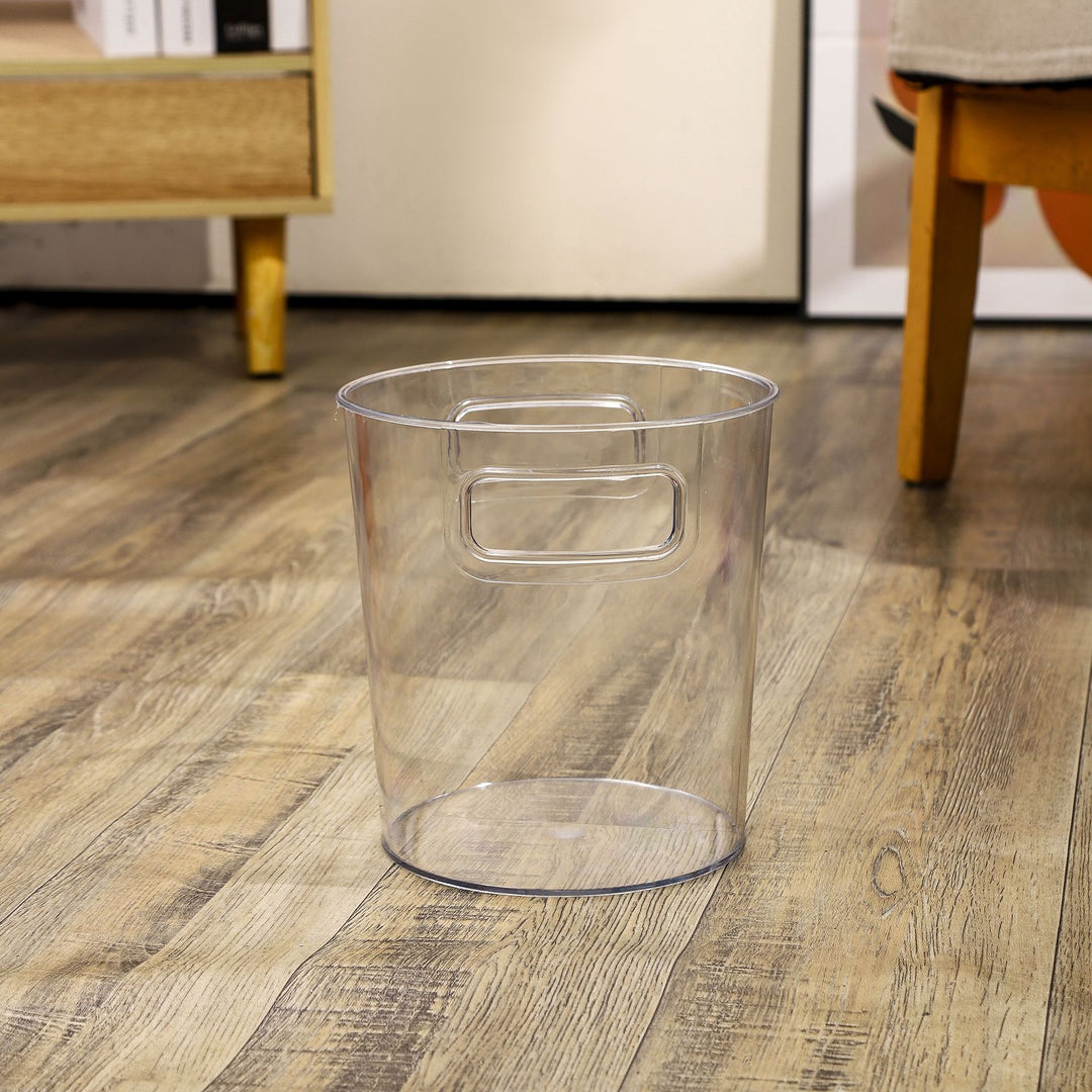 Stylish Transparent Waste Bin Kalsten