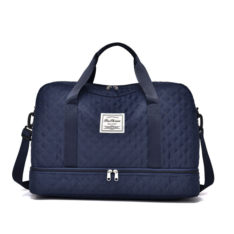 Quilted Travel Duffel Bag Kalsten