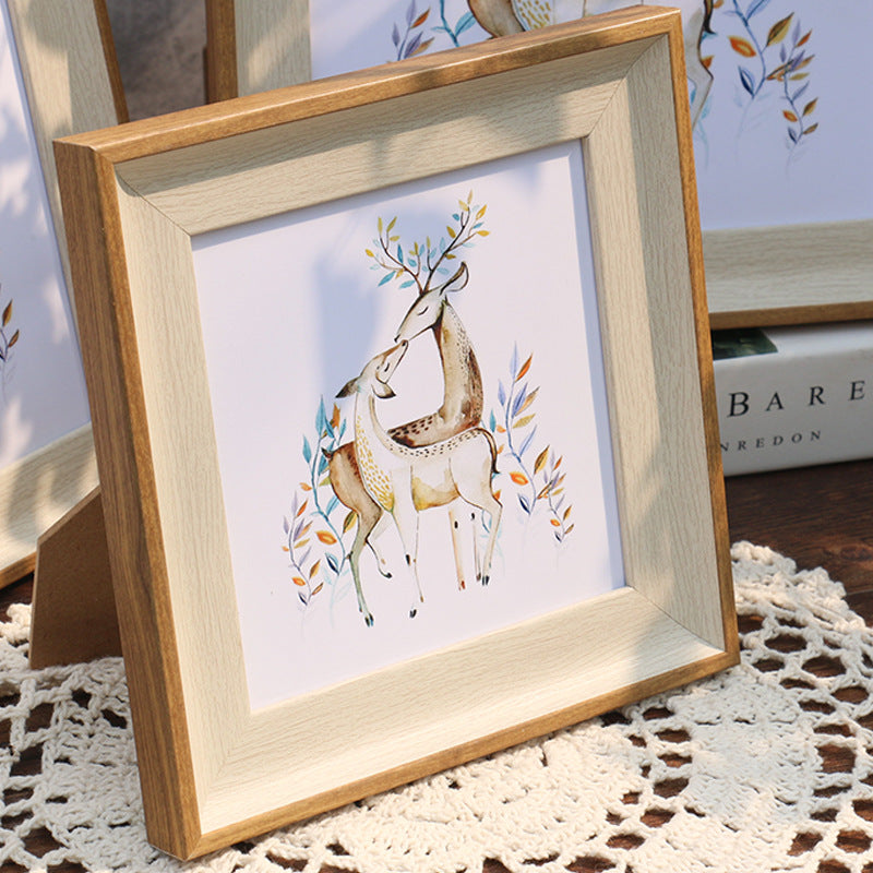 Elegant Wooden Table Picture Frame for Home Decor