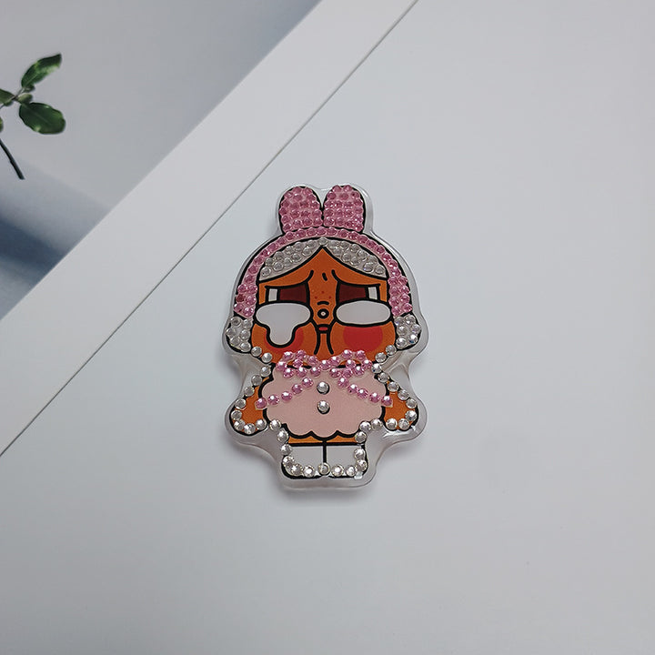 Decorative Rhinestone Character Brooch Kalsten