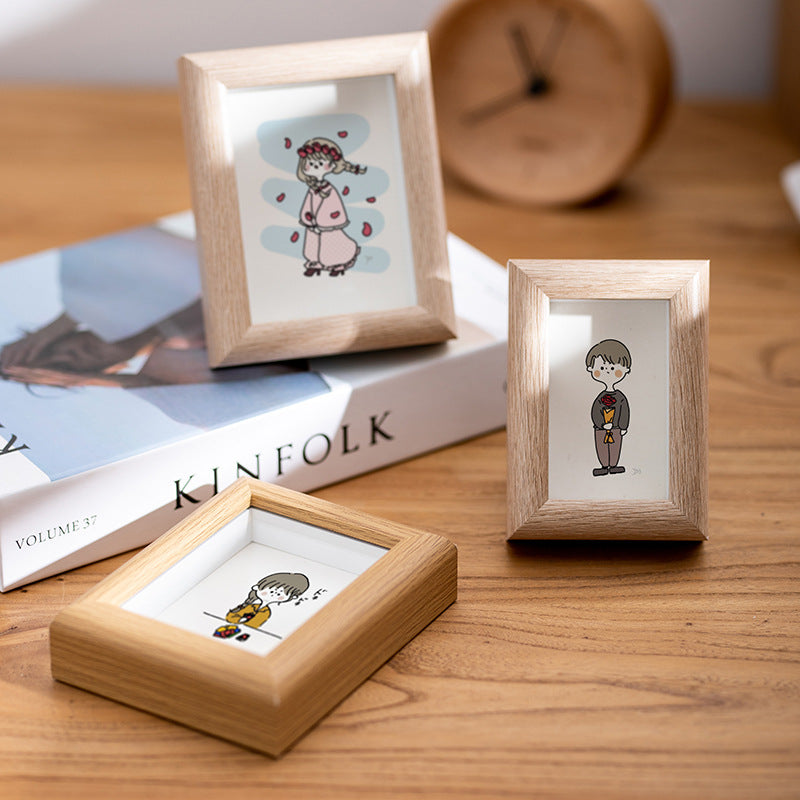 Artistic Character Illustration Display Frame