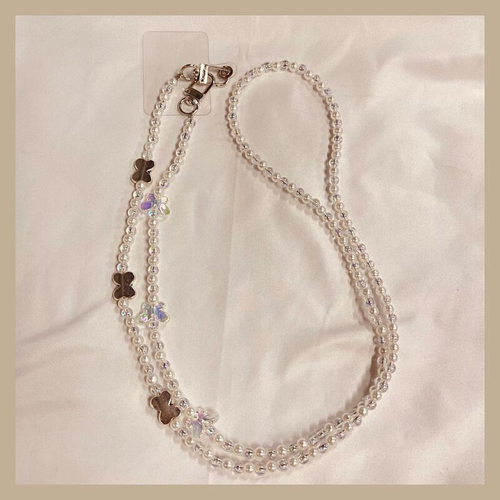 Elegant Beaded Charm Eyewear Holder Kalsten
