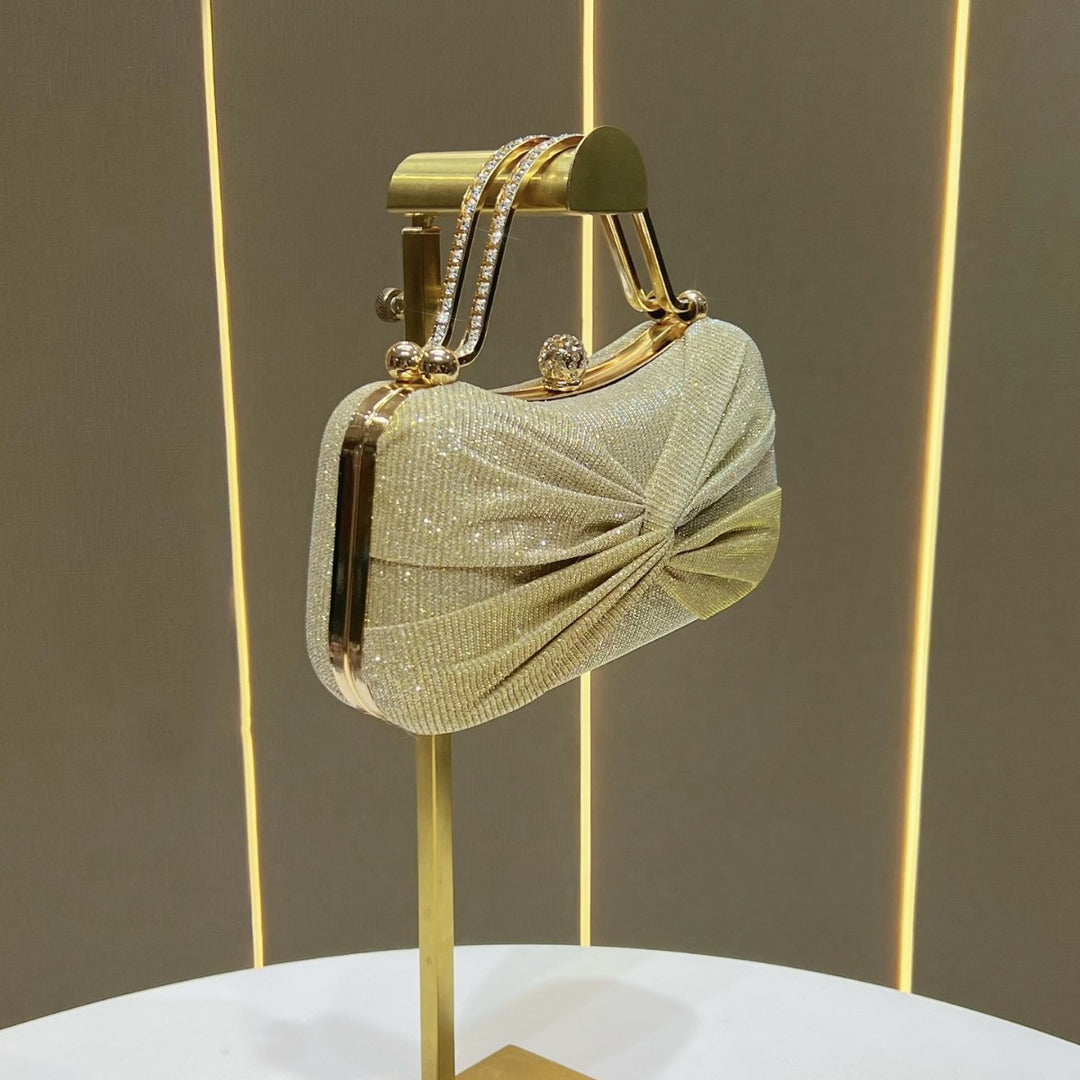 Glamorous Twisted Evening Handbag