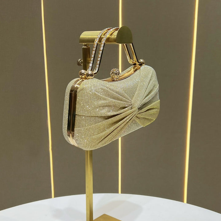 Glamorous Twisted Evening Handbag
