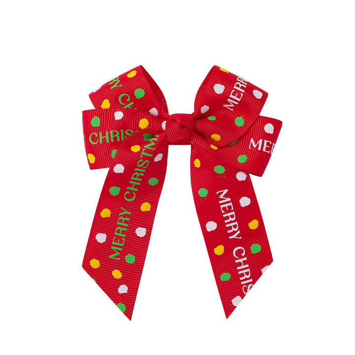 Festive Decorative Christmas Hair Bow Kalsten