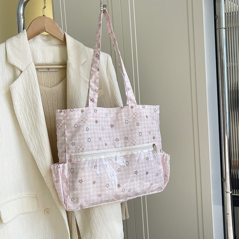 Illustrated Canvas Tote Bag Kalsten