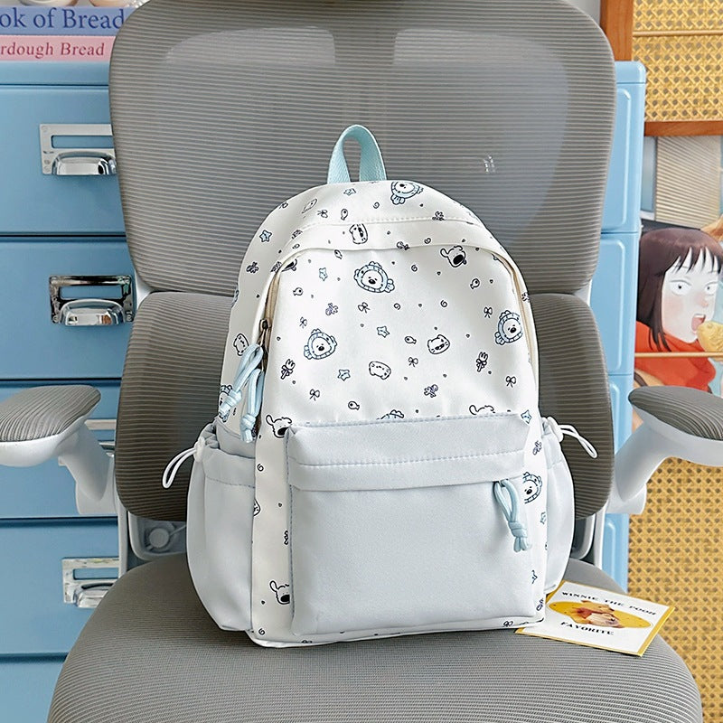 Playful Bunny Ears Printed Backpack Kalsten