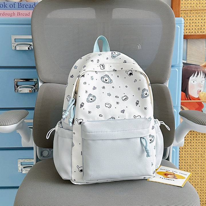 Playful Bunny Ears Printed Backpack Kalsten
