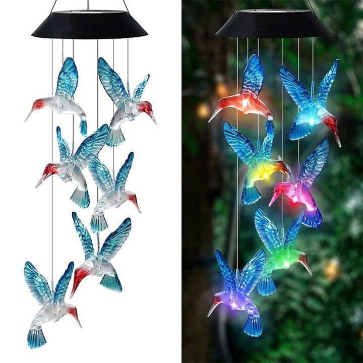 Decorative Flamingo Hanging Mobile Wind Chime Garden Ornament Kalsten