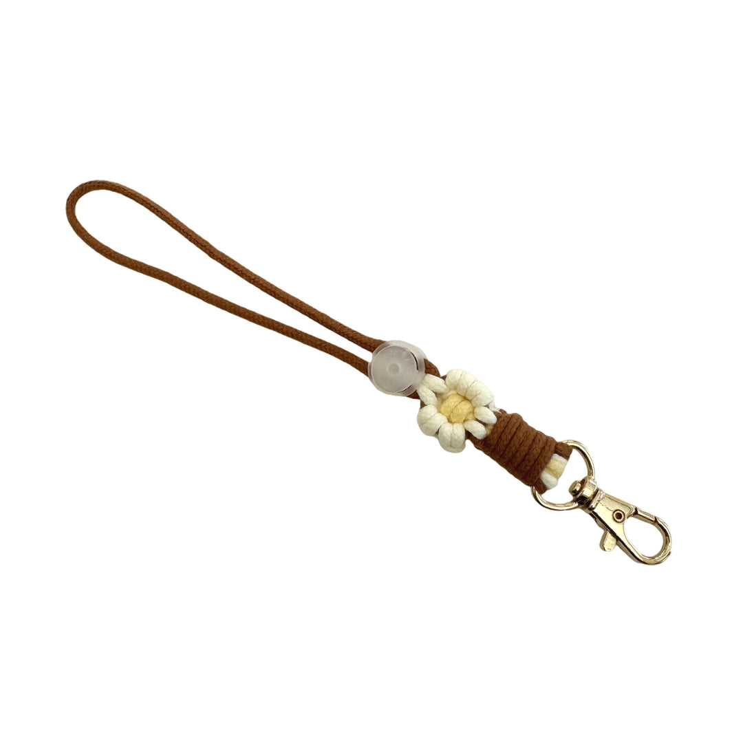 Floral Macrame Keychain Holder Kalsten