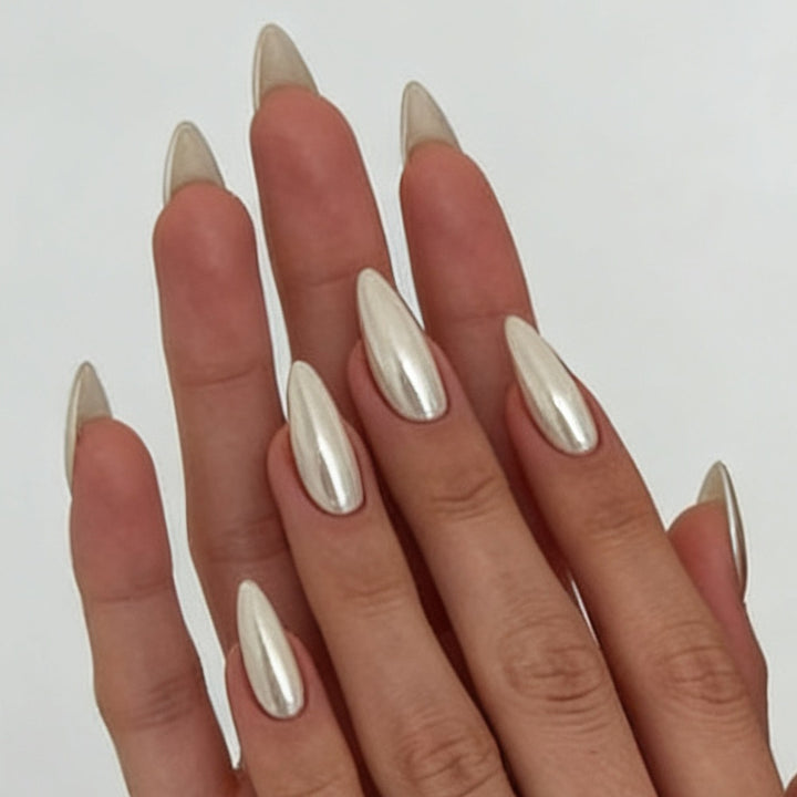 Elegant Artificial Nails In High-Gloss Finish Kalsten