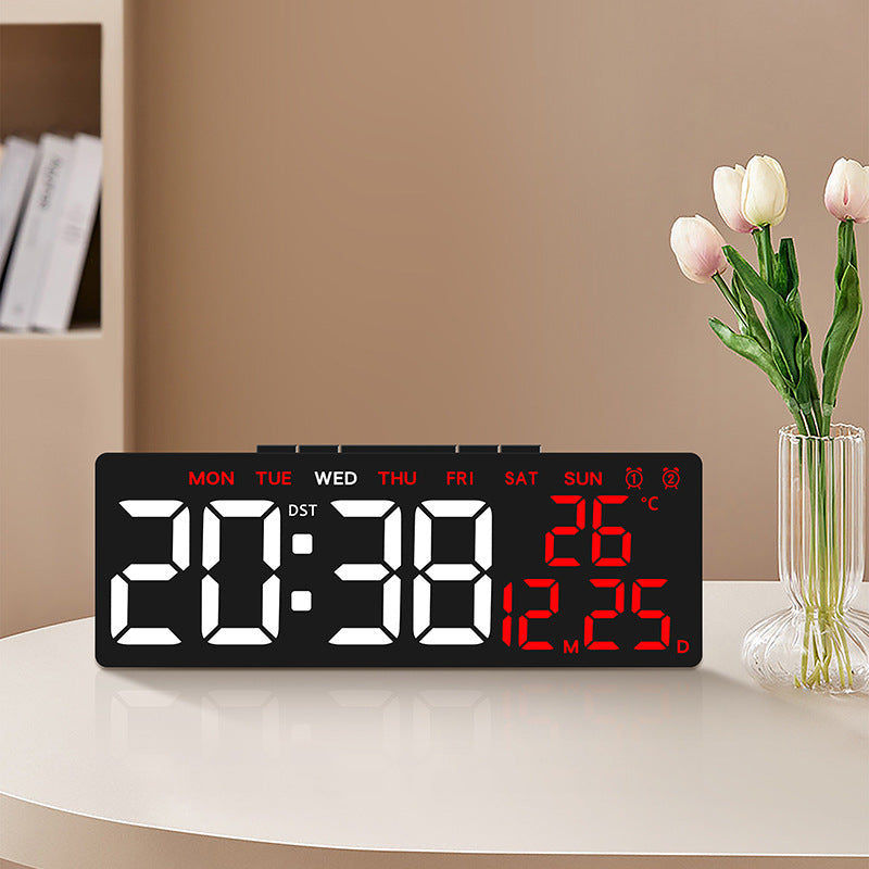 Digital Multi-Function Alarm Clock with Temperature and Day of the Week Display Kalsten