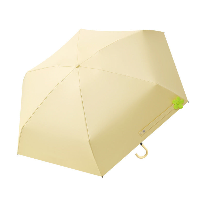 Women's compact UV protection folding umbrella with safe opening mechanism Kalsten
