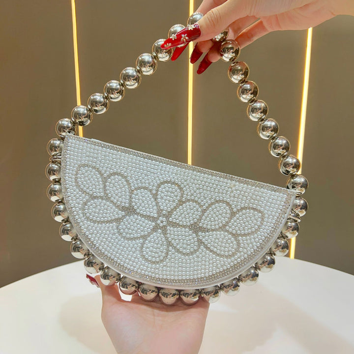 Beaded Floral Evening Bag