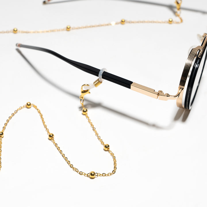 Beaded Eyewear Chain with Secure Clasps kalsten