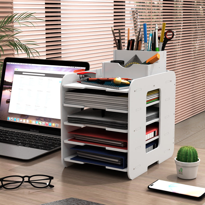 Multi-Tiered Office Desk Organizer