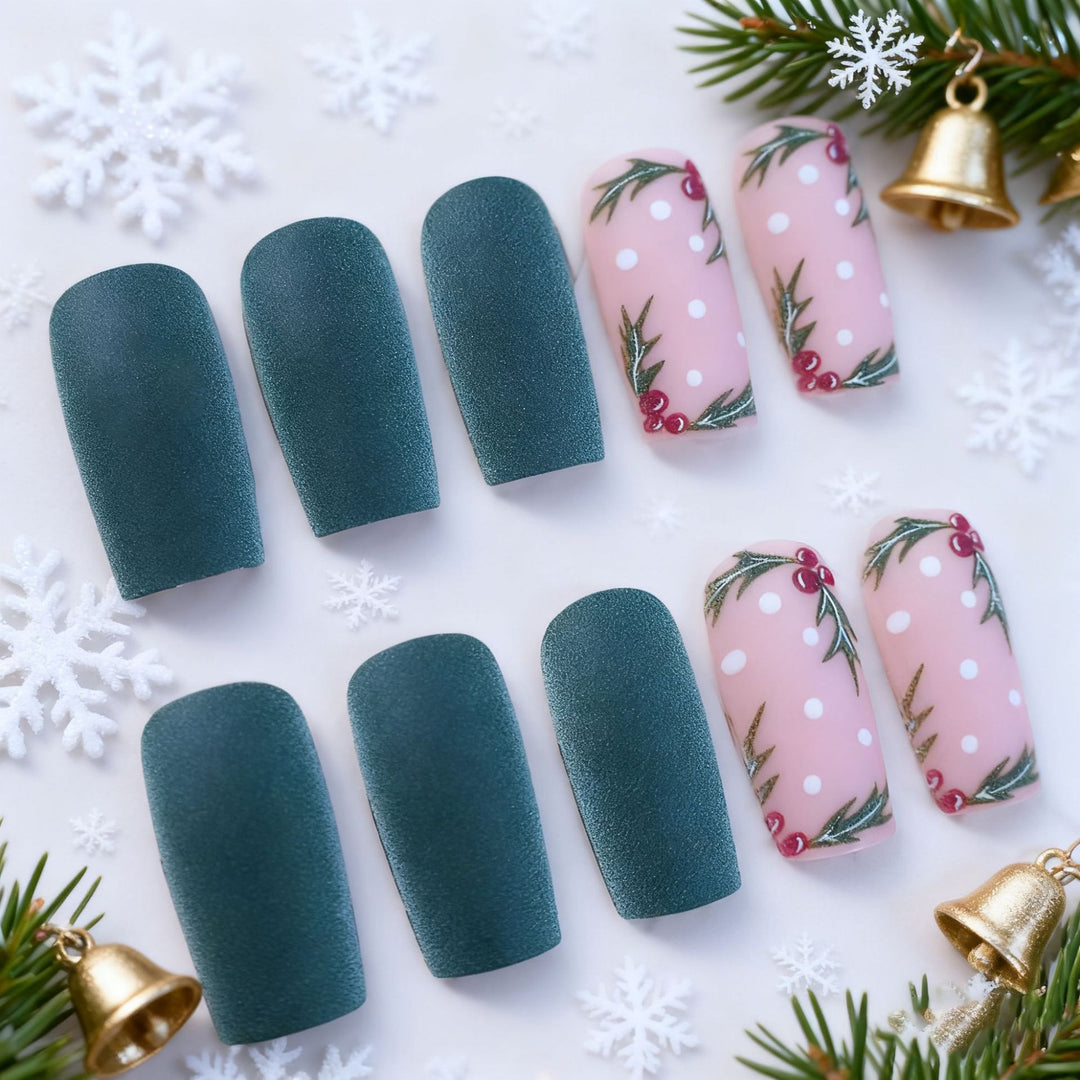 Seasonal Holiday Nail Art Enhancements Kalsten