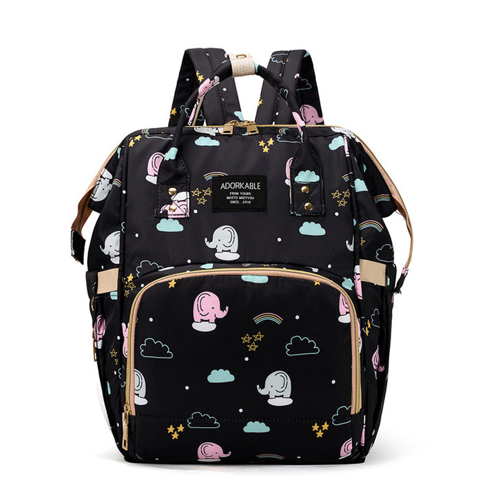 Playful Unicorn Print Diaper Backpack Kalsten