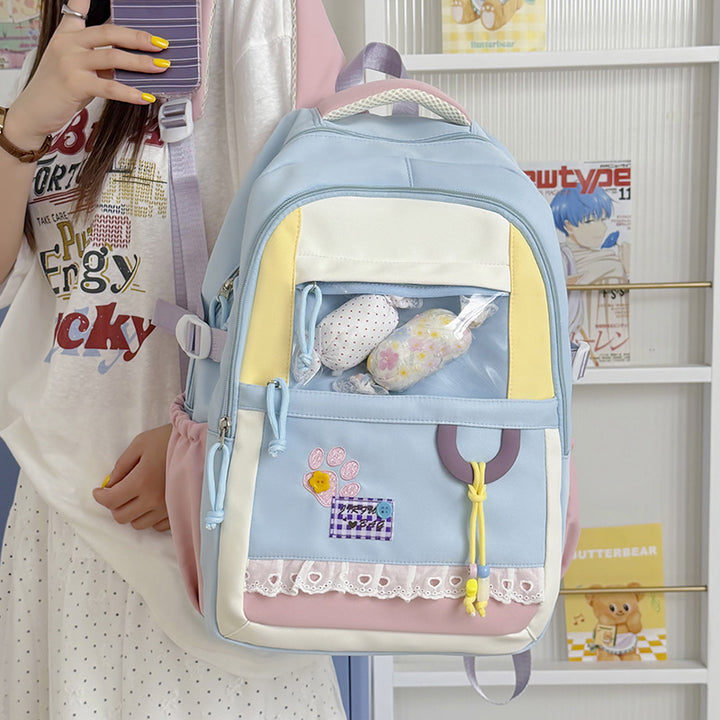 Cute Decorative Clear Window Backpack Kalsten
