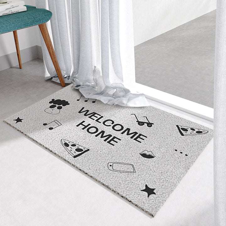 Whimsical Welcome Door Mat Kalsten