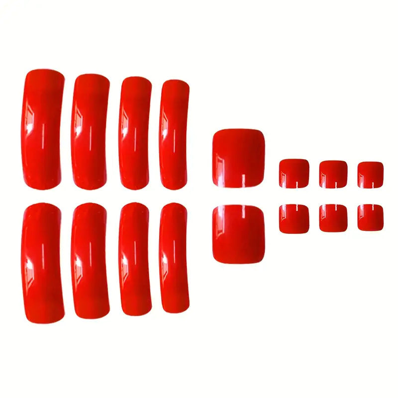 Premium Glossy Press-On Nail Set Kalsten