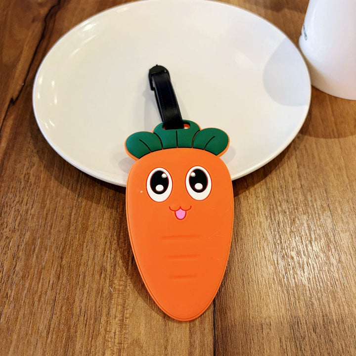 Fun Carrot Design Luggage Tag Kalsten