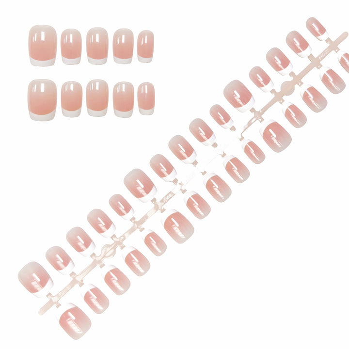 French Tip Press-On Nail Set