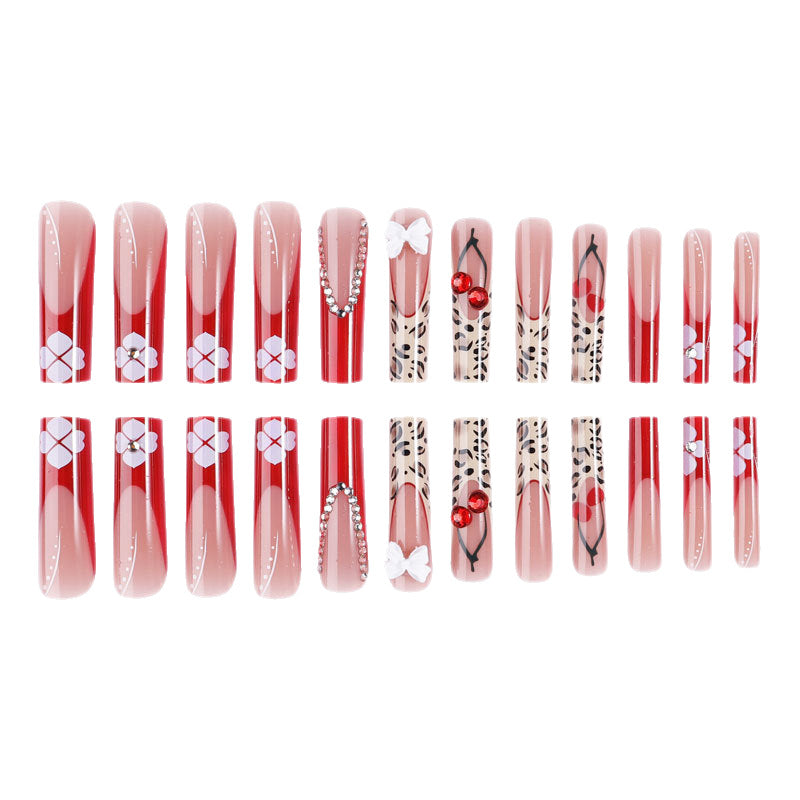 Artistic Press-On Nail Set