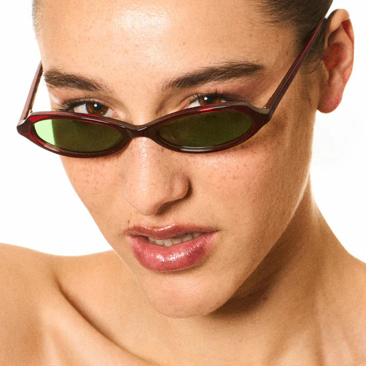 Ladies elegant sunglasses in stylish oval design Kalsten