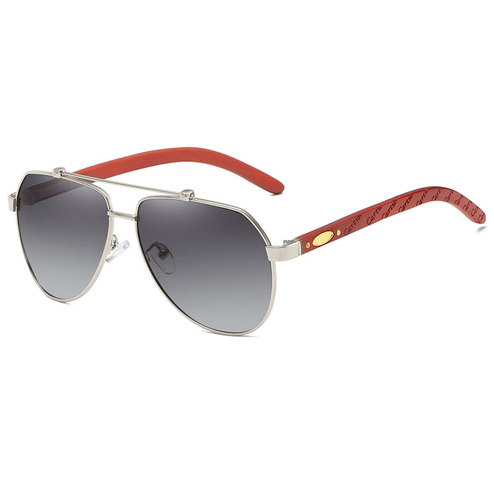 Women's pilot sunglasses with high-quality metal frame and flexible comfort temples Kalsten