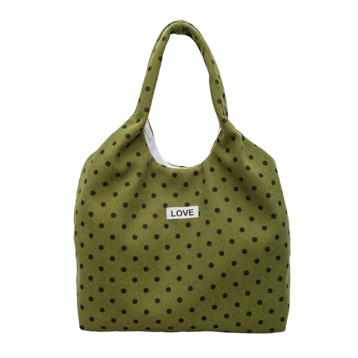 Casual Polka Dot Tote Bag Kalsten