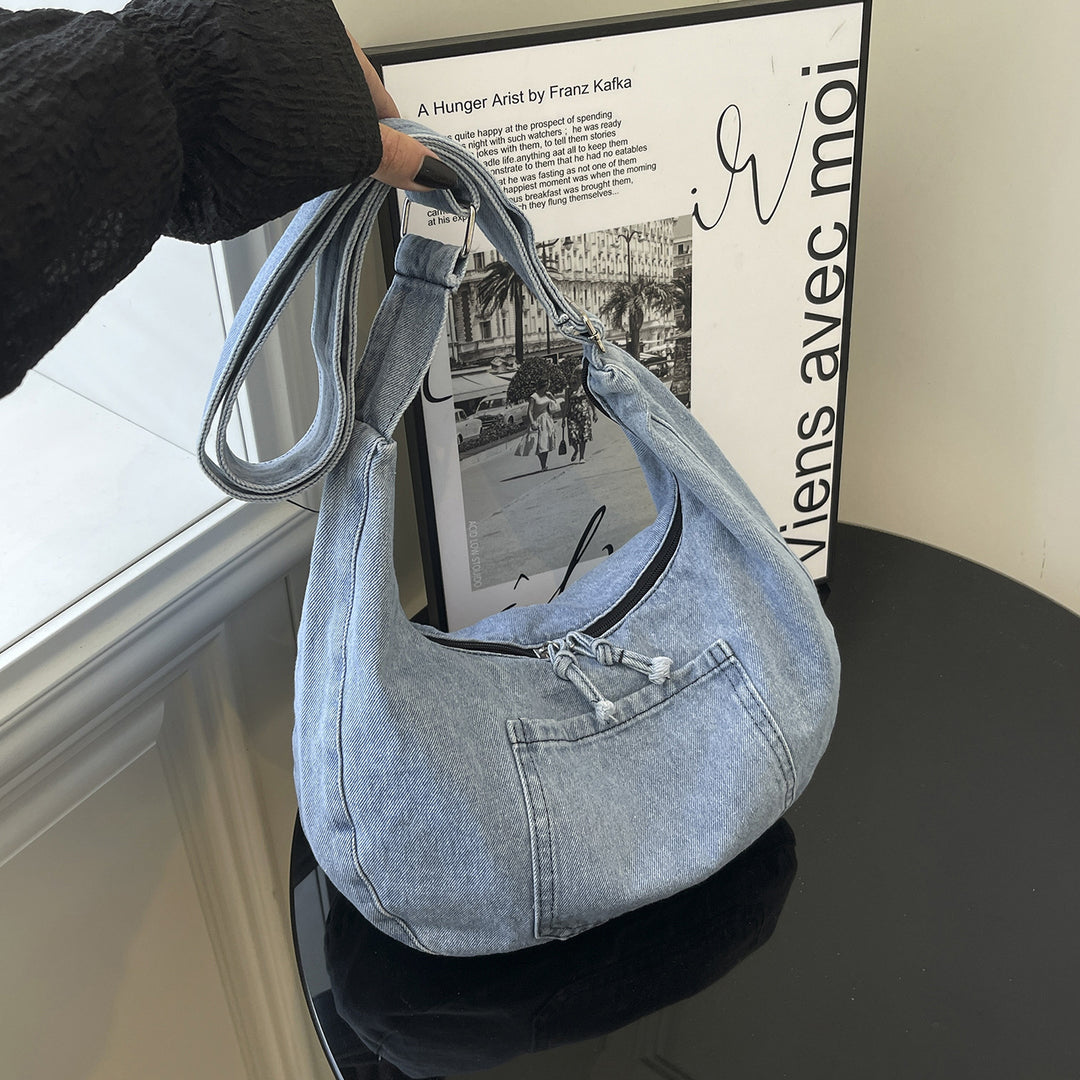 Chic Denim Shoulder Bag Kalsten