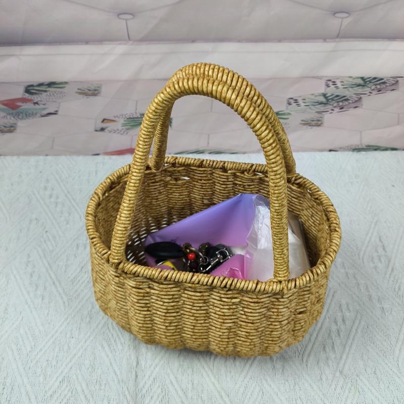 Handwoven Decorative Basket Kalsten