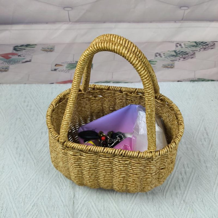 Handwoven Decorative Basket Kalsten