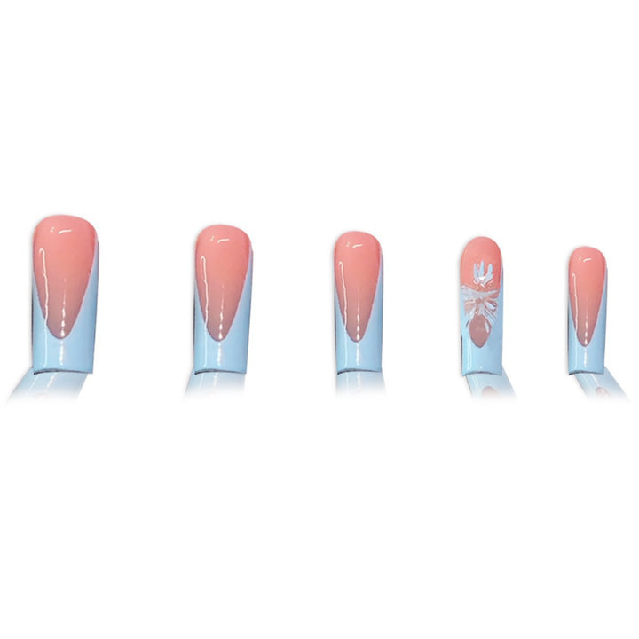 Floral Embellished Nail Enhancements Kalsten