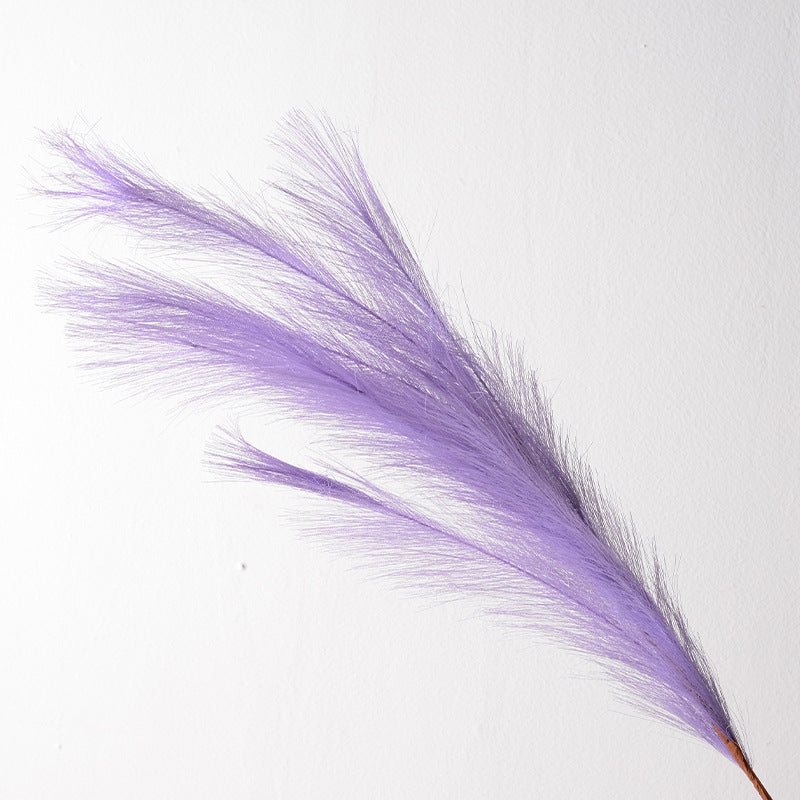 Decorative Faux Pampas Grass Stem