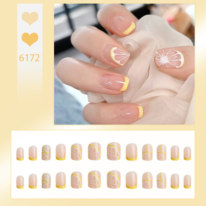Minimalist Press-On Nail Art