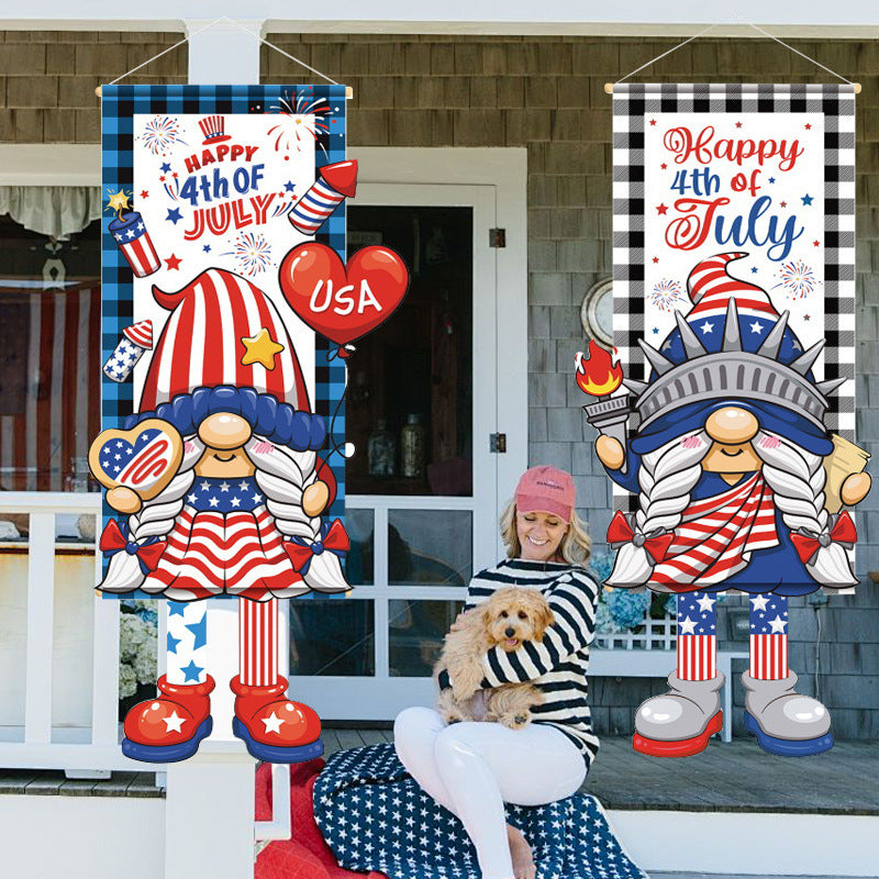 Festive Fourth of July Decorative Banner