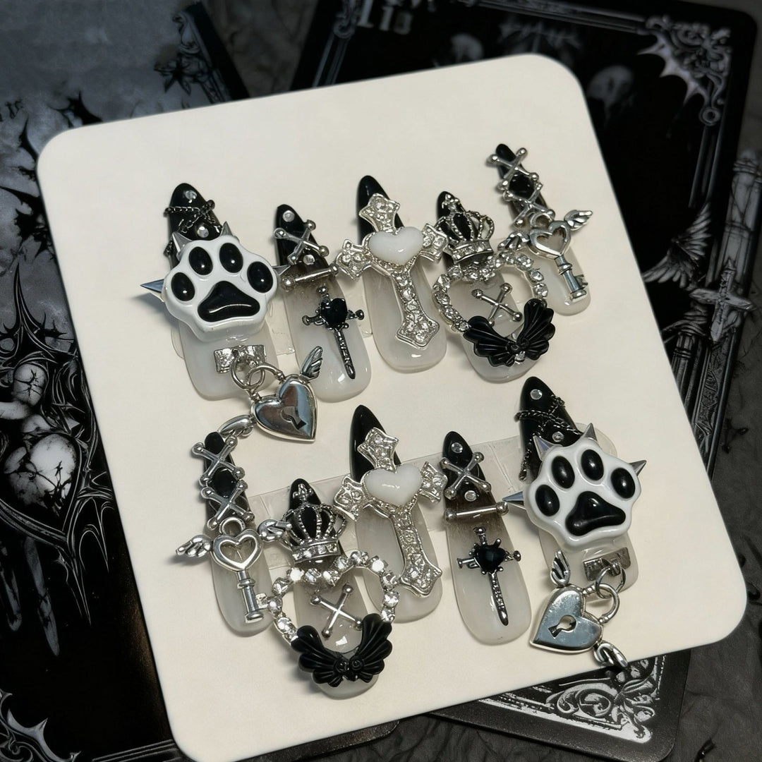 Gothic Charm Nail Art Set