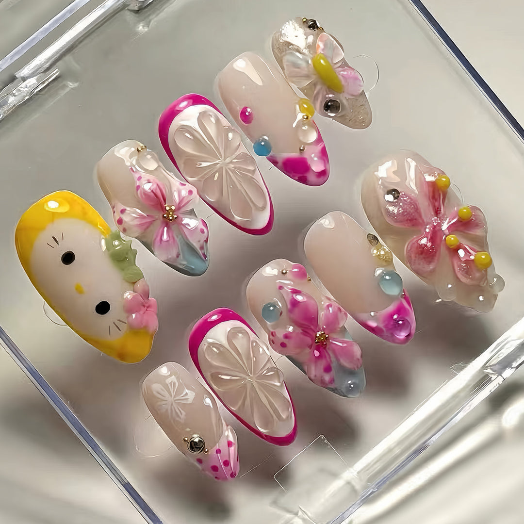 Creative Decorative Press-On Nail Art Set Kalsten
