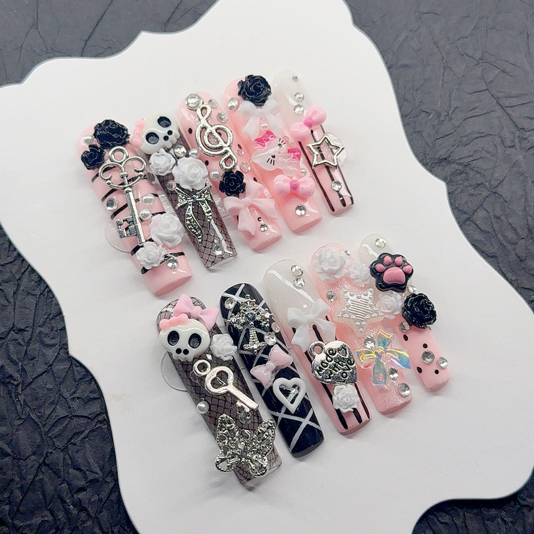 Decorative Press-On Nails